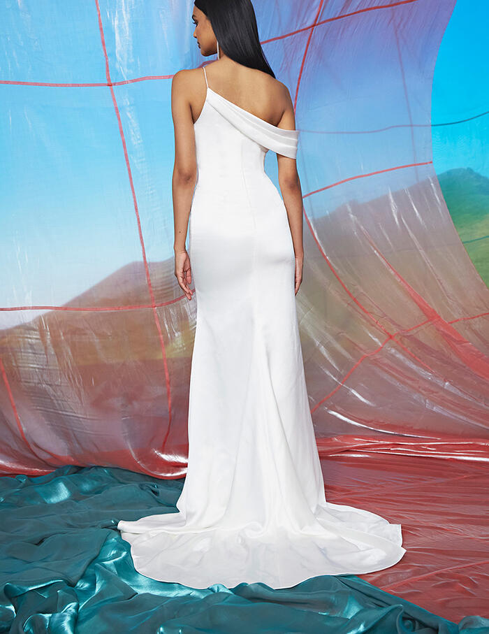 Theia off the shoulder gown new arrivals
